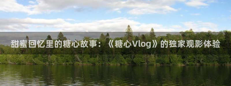 糖心vlog在线观看i:甜蜜回忆里的糖心